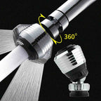 Multifunctional 360° water Faucet  Kitchen Sink Faucet Sprayer Water Saving Aerator 360 Degrees Rotatable