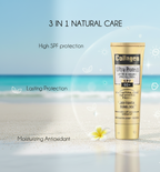 Collagen Ultra Protect Sunblock: High SPF 60+ PA+++, 3-in-1 Natural Care for Lasting, Moisturizing, and Waterproof Protection