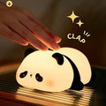 Rechargeable Panda Lamp | Cute Panda Night Light | Soft Silicon Lamp For Room Decoration | Panda Lamp