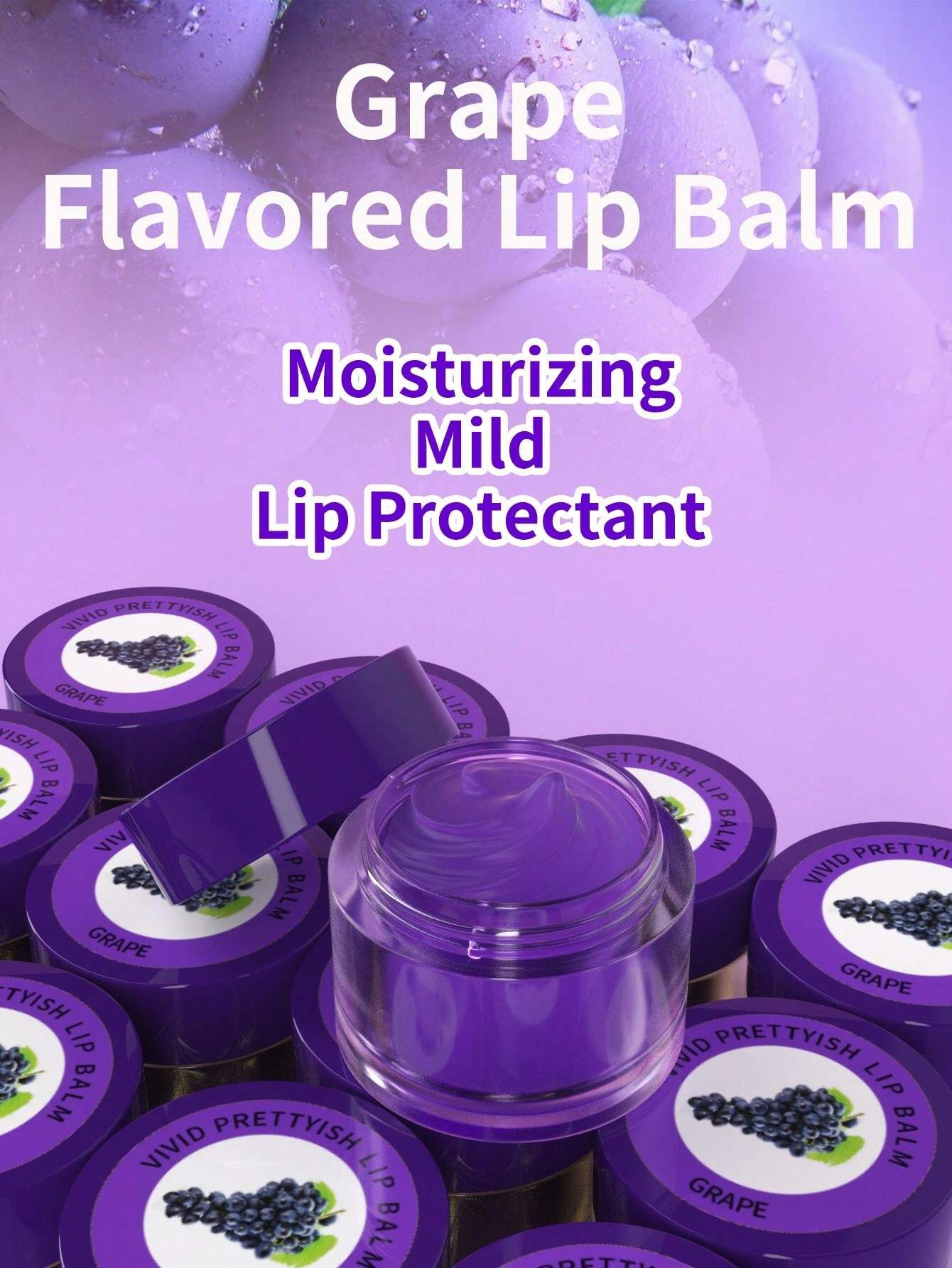 Fruity Delight Lip Balm, Glossy Finish for Soft, Hydrated Lips ( Random Color )