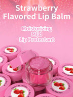 Fruity Delight Lip Balm, Glossy Finish for Soft, Hydrated Lips ( Random Color )