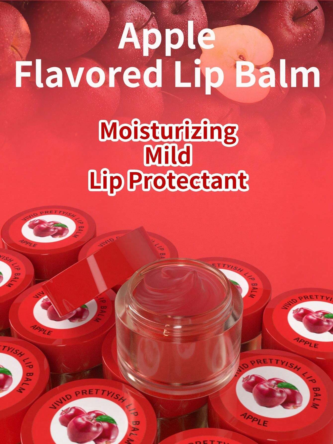 Fruity Delight Lip Balm, Glossy Finish for Soft, Hydrated Lips ( Random Color )
