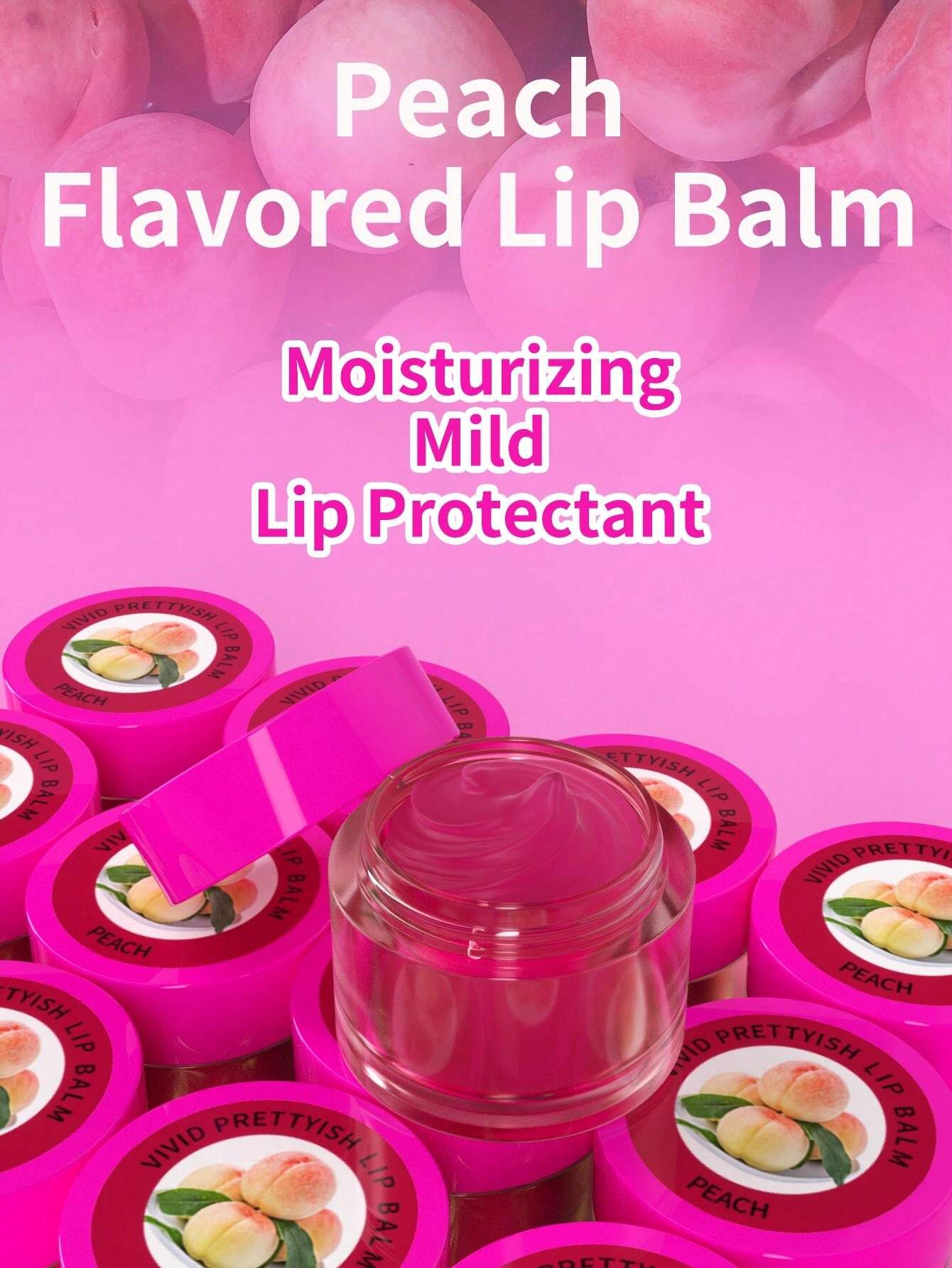 Fruity Delight Lip Balm, Glossy Finish for Soft, Hydrated Lips ( Random Color )