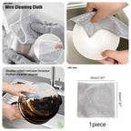 (pack off 10) Dish washing Cleaning cloth | Wire Dish washing Rugs for Kitchen Dishes