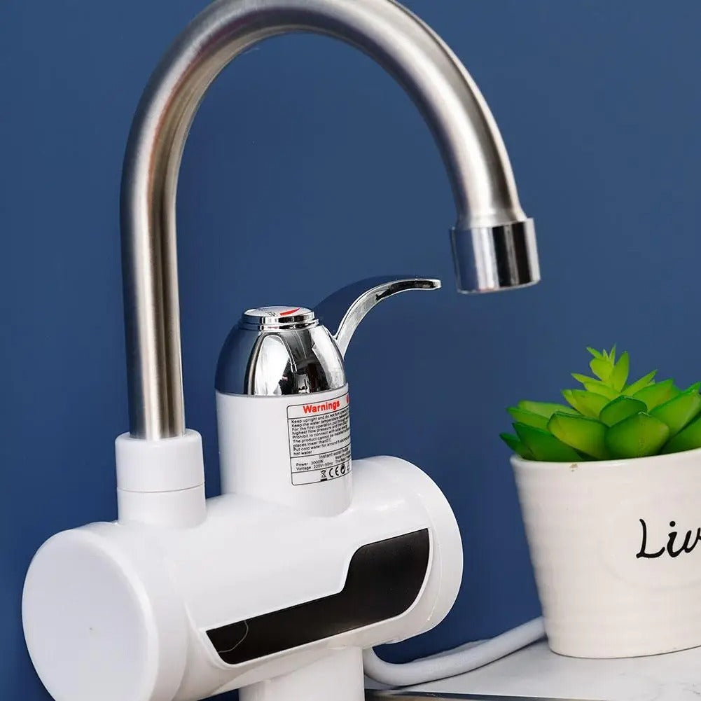 Electric Kitchen Water Heater Tap – Instant Hot Water Faucet | Fast Heating Tankless Faucet