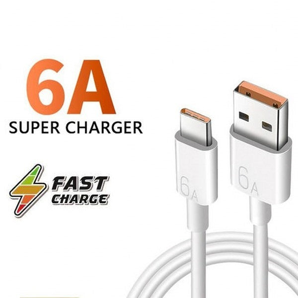 6A Original Type-C Cable – Fast Charging & Data Transfer