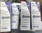 Renewing Retinol Face Wash – Anti-Aging Cleanser with Ceramides & Hyaluronic Acid for All Skin Types (100ml)