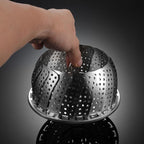 Stainless Steel Folding Vegetable Steamer Basket Stainless Steel Detachable Steaming Rack Steamer Tray for Kitchen Cookware