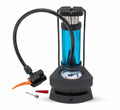 Foot And Hand Air Pump With Air Pressure Gauge – Fast Portable Car Bike And Cycle Inflator For Tires Balls And Inflatables