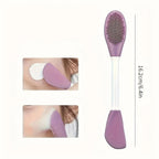 Silicone Facial Cleanser Brush (1 PCS) – Soft Face Cleaning & Exfoliating Brush | Deep Pore Cleansing Tool (Random Color)