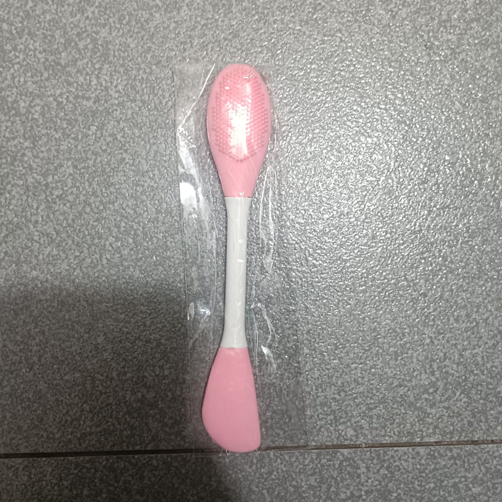 Silicone Facial Cleanser Brush (1 PCS) – Soft Face Cleaning & Exfoliating Brush | Deep Pore Cleansing Tool (Random Color)