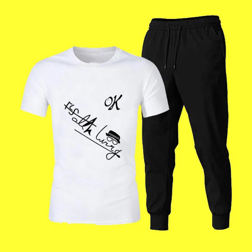 Hot Men's Sale New Arrival Tracksuit | Best Quality Tracksuit For Men | Tracksuit For Gyms | T-Shirt &amp; Trouser