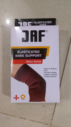 JAF Elasticated Knee Support Deluxe Knee Brace – Comfortable Compression Support (Pack of 1)