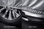 Toyota Corolla (2006–2023) Silver Parachute Car Top Cover – Waterproof, Dustproof, Heat Resistant Full Body Protection
