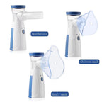 Mesh Nebulizer Battery Operated Silent Operation Compact Design Perfect Choice For Daily Breathing And Health Care Needs