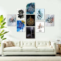 Set of 9 Premium Wall Art Photo Tiles – Modern Home Decor Sets
