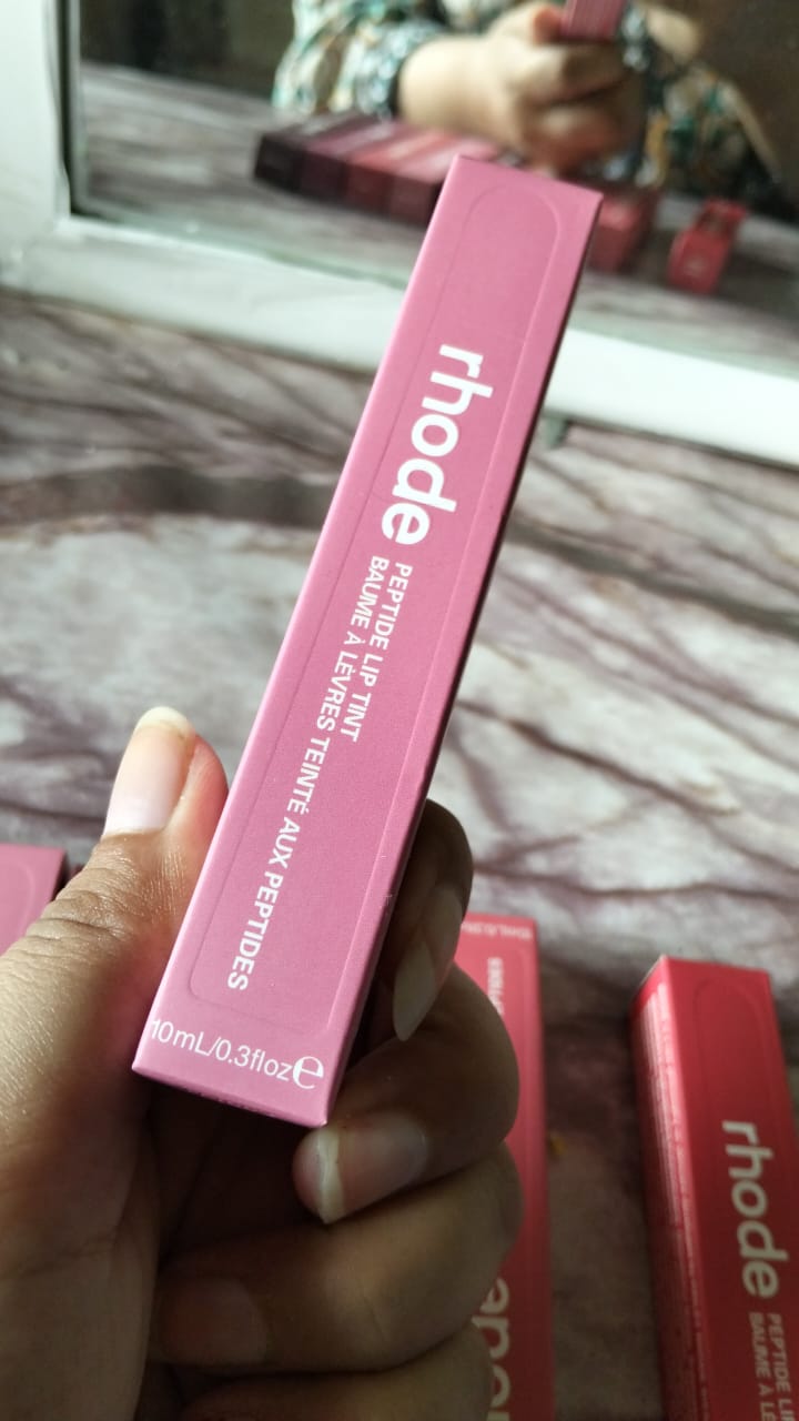 Rhode Peptide Lip Tint – Hydrating Glossy Lip Balm Pack of 6 (Random Color)