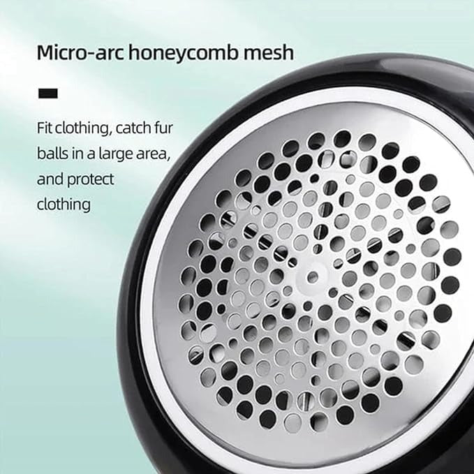 Electric Lint Remover for Clothing | Anti-Pilling Razor & Hair Ball Trimmer – Rechargeable Plush Sweater & Coat Fabric Shaver