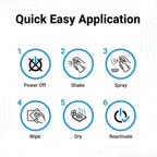 THREE GUYS Electronic Contact Cleaner Spray 450ml – Fast Drying Formula for Switches, Circuit Boards, Sensors & Electronics | German Engineered