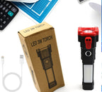 Versatile High-Power LED Flashlight: Rechargeable and Multifunctional for Your Lighting Needs