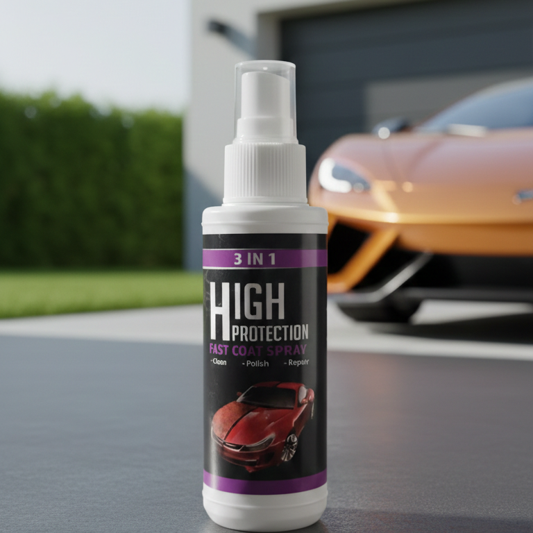 3 In 1 High Protection Quick Car Coating Spray, Ceramic Car Coating Spray Crystal Coating For Car