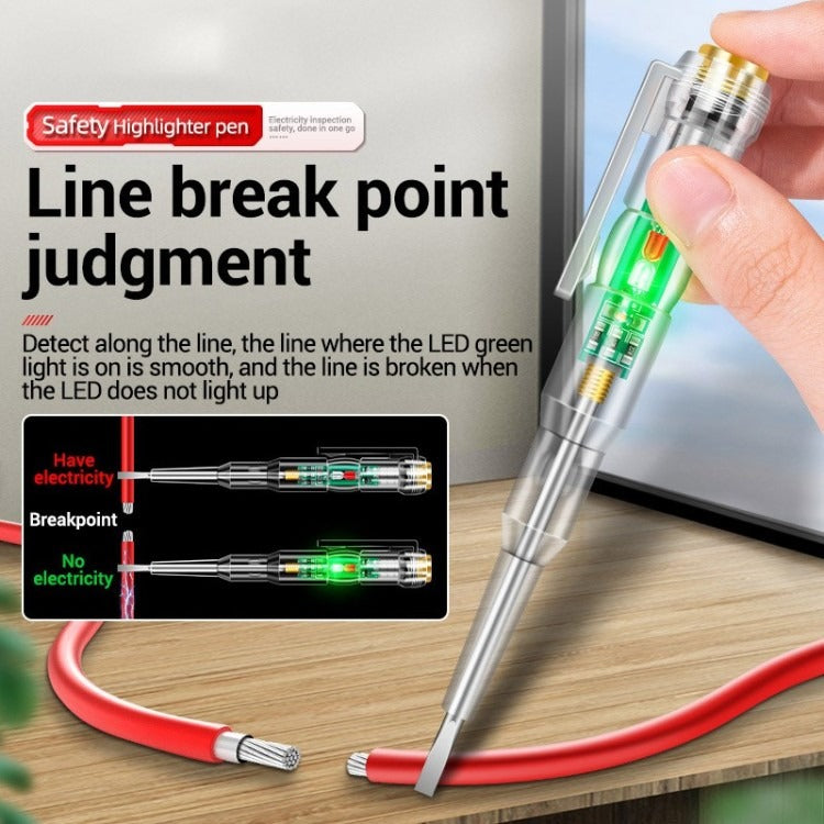 Electrical Voltage LED Tester Used For Detecting AC Voltage In Circuits