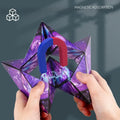 3D Flip Magnetic Magic Cube Puzzle Game Variety Geometric Changeable Cube Anti Stress Fidget Toy For Kids Gifts (Random Design)