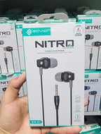 SOVO Nitro HD Sound Stereo Earphones SH-07 with Mic 3.5mm Jack