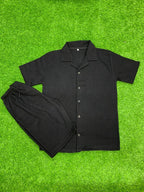 New Trendy Black Tracksuit for Men – Premium Comfortable Sports & Casual Wear Set