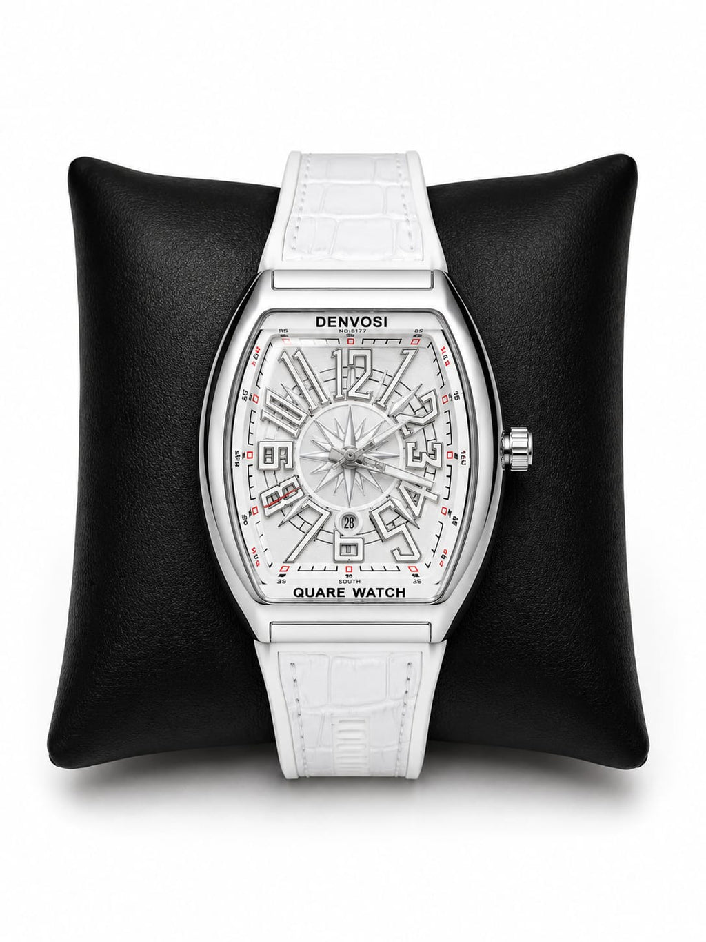 Denvosi Quartz Watch Model 6177 - Wristwatch Accessory Designed For Time Tracking And Daily Styling Routine