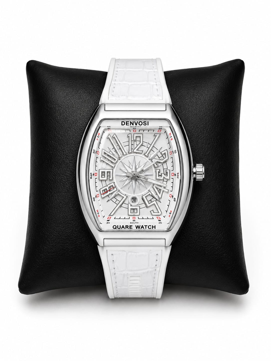 Denvosi Quartz Watch Model 6177 - Wristwatch Accessory Designed For Time Tracking And Daily Styling Routine