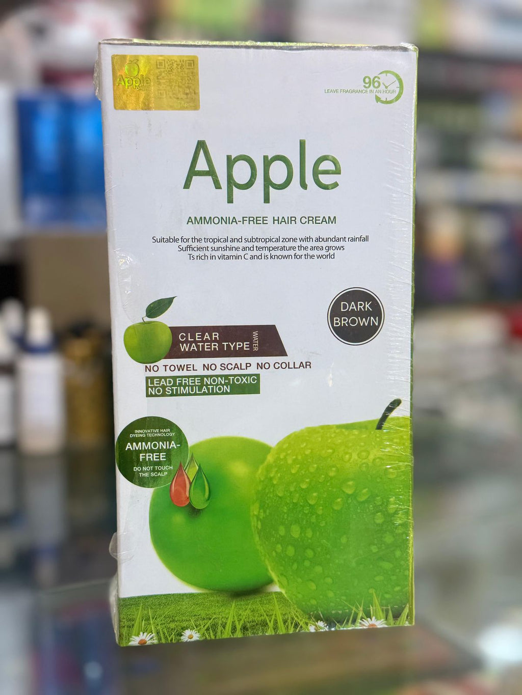 Apple Hair Color Cream Gentle Formula Provides Rich Color Smooth Application Long Lasting Shine Nourishes Hair  - 1000ML