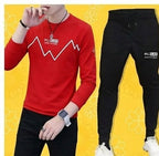 Printed T-Shirt and Trouser Summer Track Suit for Men & Boys – Comfortable Casual Two-Piece Outfit, Soft Breathable Fabric