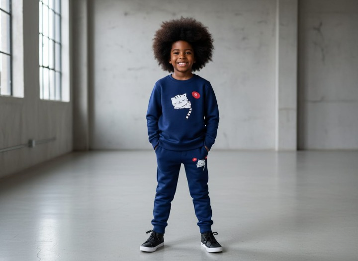 Sweatshirt & Pajama Trouser Tracksuit for Kids | Winter Warm Fleece Clothing Set Outfit for Boys & Girls – Cozy & Stylish | FOR BABY AND KIDS