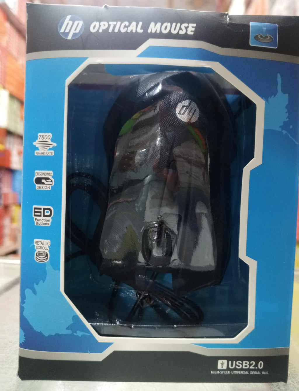 HP Optical Mouse for Computer & Laptop – Smooth and Precise Everyday Performance