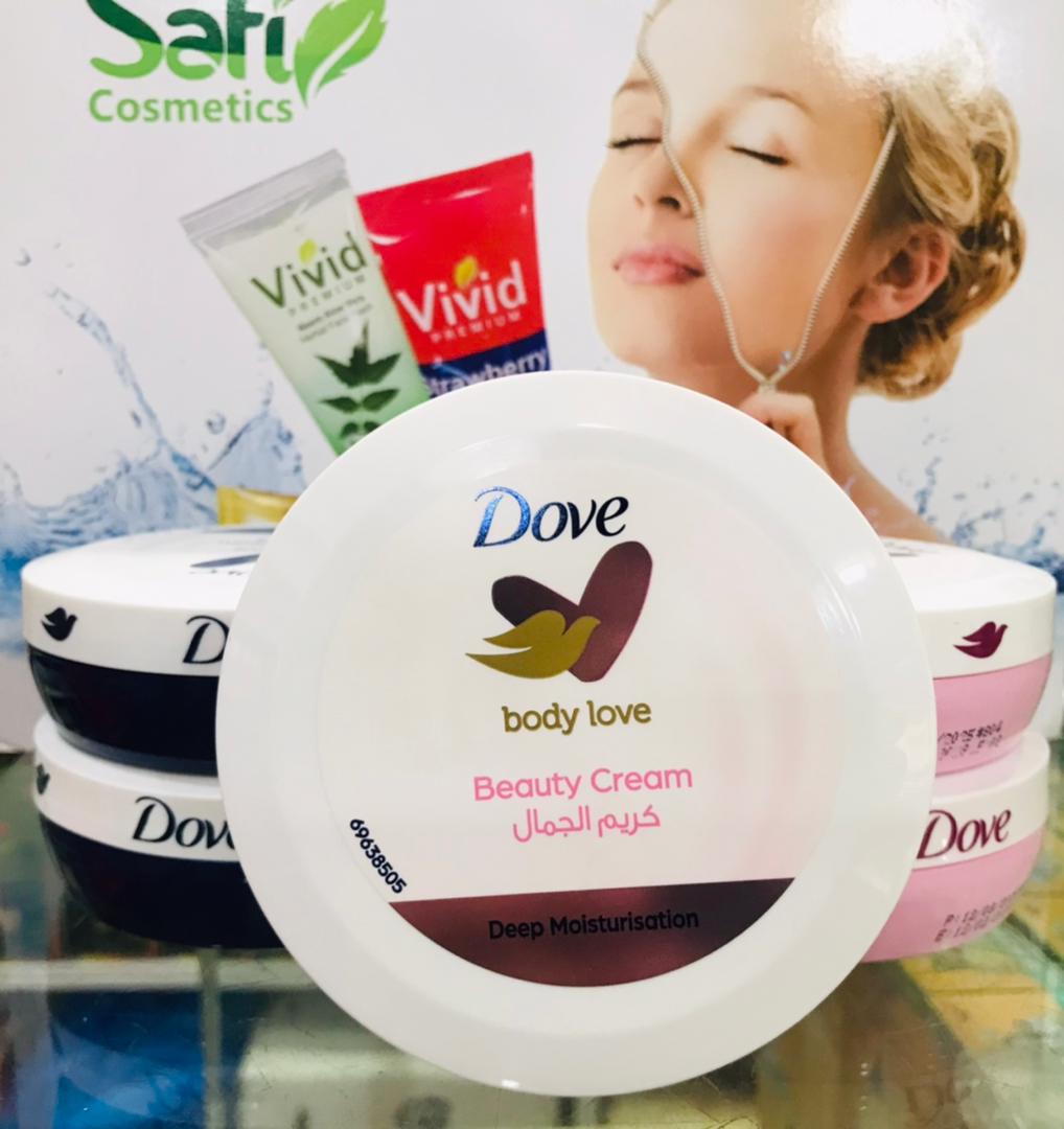Dove Nourishing Body Care Beauty Cream Providing Soft Skin Hydration Gentle Touch - 150ML