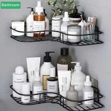 Shower, Bathtub, and Toilet Durable &amp; Rustproof Corner Storage Organizer