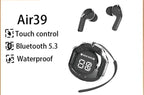 Air 39 Earbuds - Air 39 Transparent Earbuds - Air 39 Original Earbuds - High Quality Sound - Bluetooth 5.3 - Accurate right Left - Super Bass - Super Sound - HD Calling - ENC technology (Random Color)