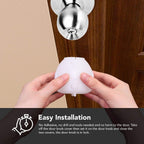 2 pcs door knob cover Baby Safety Door Knob Covers Doorknob Locks Child Children Kids Proof(random color )