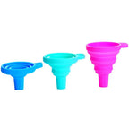 Silicone Oil Funnel, Kitchen Liquid Oil Dispensing Tool (random color)