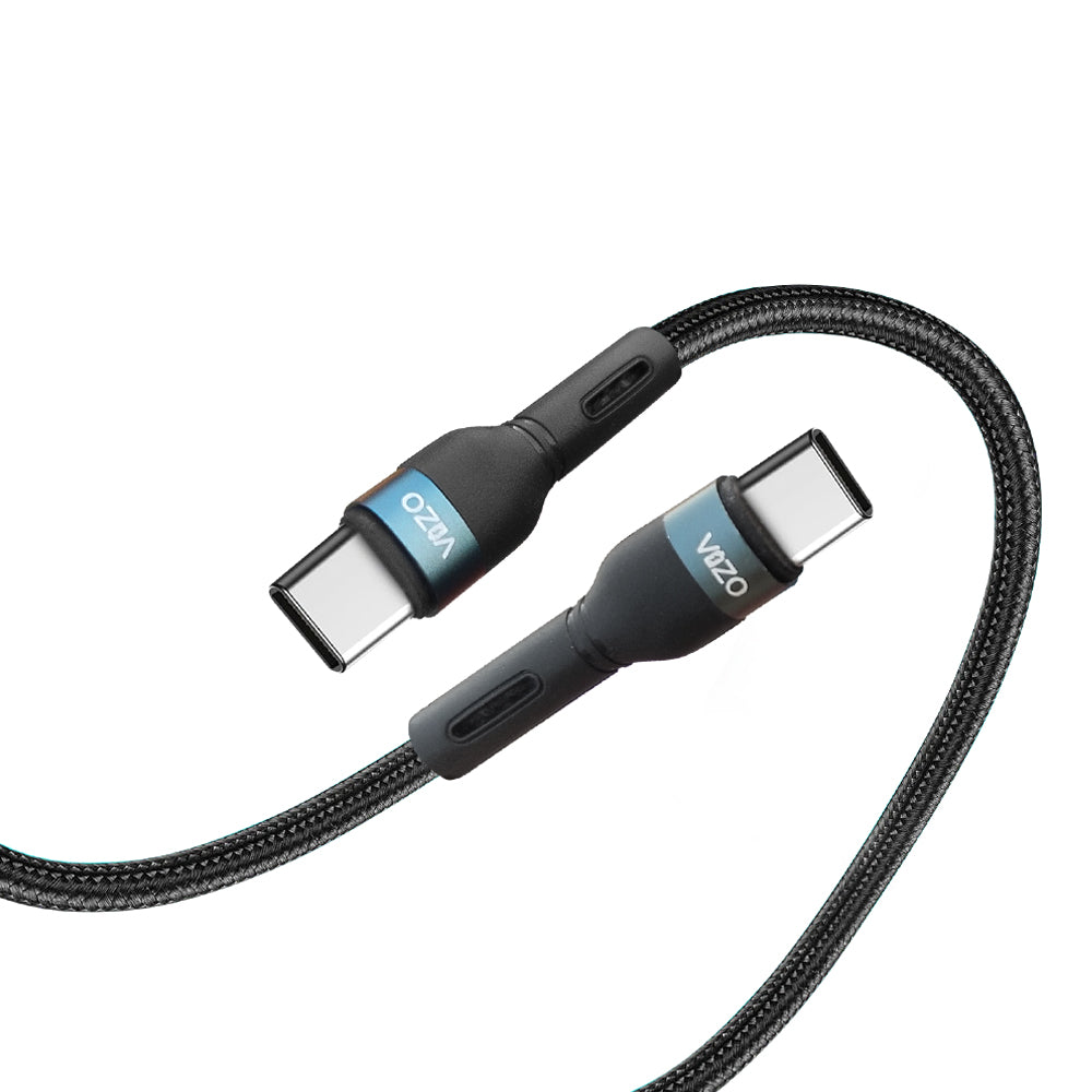 Vizo V120 PD Fast Charging &amp; Data Cable | Type-C to Type-C Cable - V120 Type-C to Type-C Fast Charging Cable