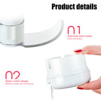 Mini Powerful Meat Grinder Hand-power Food Chopper Mincer Mixer Blender Chop Meat Fruit Vegetable Nuts Shredder (random color )