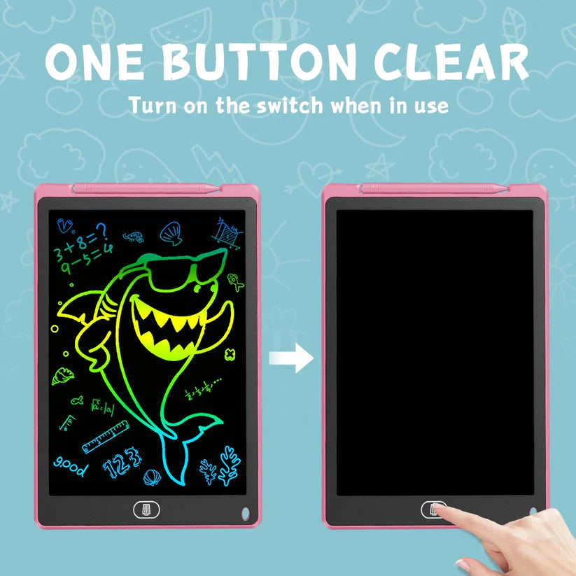 lcd writing table 8.5 Inches Single color LCD Writing Tablet For Kids Play, Education and Learning (random color )