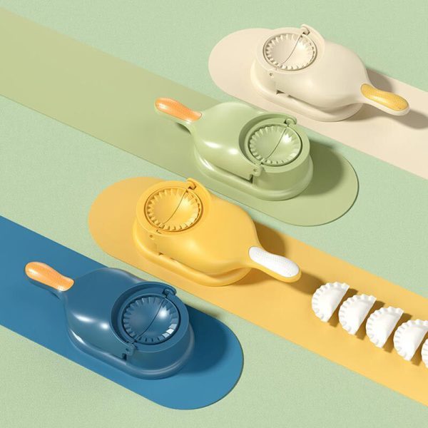 10pcs Kitchen Plate & Dumpling Maker Set – Food Grade, Multi-Use, Random Colors