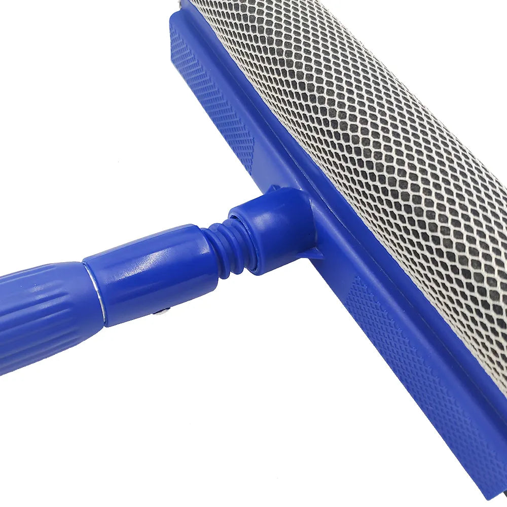 2-in-1 Window Squeegee with Telescopic Handle – Multi-Function Glass Cleaning Tool for Home &amp; Office