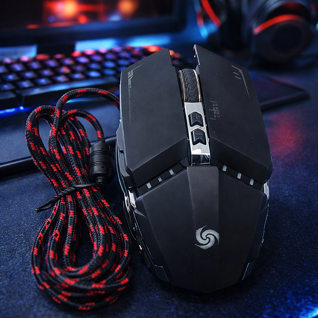 USB Wired Gaming Mouse – High DPI RGB Gaming Mouse for PC & Laptop