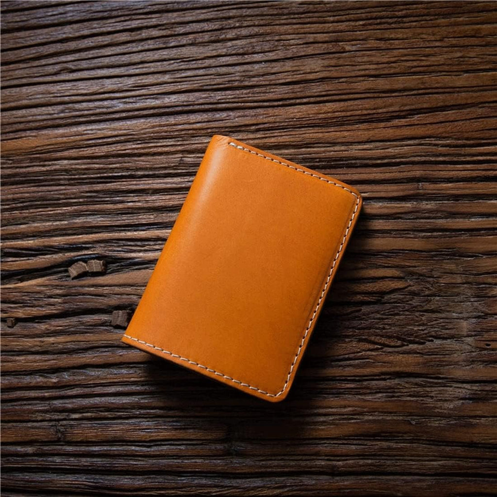 WAGLOK Korean Style Compact PU Leather Wallet for Men & Women – Slim Short Card Holder with Cash Compartment