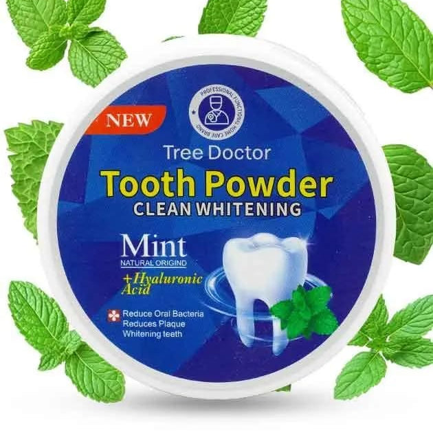 Tree Doctor Herbal Teeth Whitening Powder 50g Natural Teeth Cleaning And Whitening Oral Care Powder