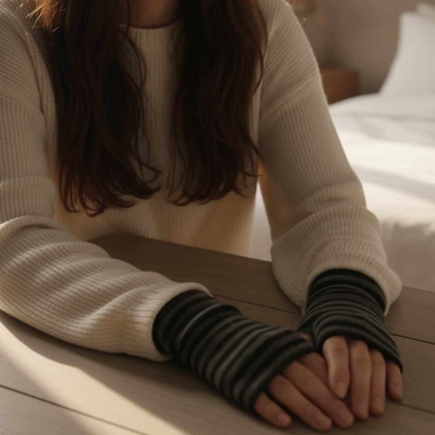 Hand Warmer Soft Comfortable Fabric Durable Build Stylish Design Provides Warmth And Support