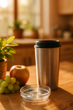 Premium Transparent Tumbler Lid – Spill-Proof, Durable, and Crystal Clear